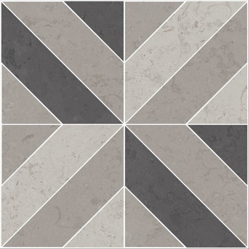 Керамический гранит KERAMA MARAZZI Декор Про Лаймстоун серый матовый 60x60x0,9