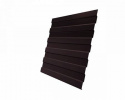 Профнастил С8A Гранд Лайн / Grand Line 0.5 GreenCoat Pural Matt Zn 275, цвет RR 887 шоколадно-коричн