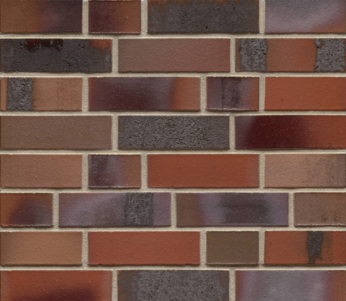 Клинкерный облицовочный кирпич Feldhaus Klinker K560NF carbona ardor colori