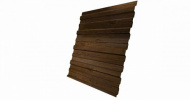 Профнастил С10А Гранд Лайн / Grand Line 0.45 Print elite Zn 140, цвет Antique Wood (Античный дуб)