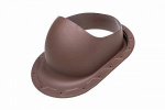 XL-проходной элемент XL-Classic для мягкой и фальцевой кровли Vilpe (Вилпе), коричневый