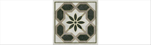 Керамический гранит KERAMA MARAZZI Вставка Серенада 3 лаппатированный обрезной 7,2x7,2x0,9