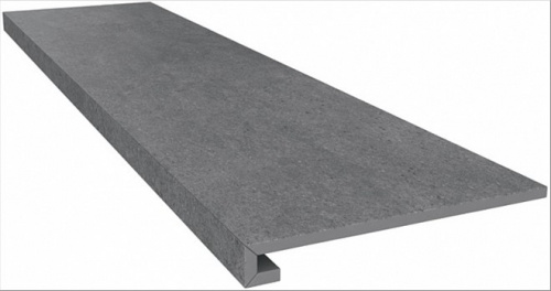 Керамический гранит KERAMA MARAZZI Ступень клееная Фондамента пепельный 33x119,5x0,9
