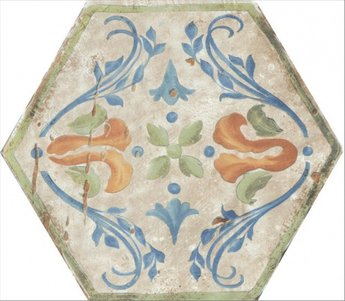 Керамический гранит KERAMA MARAZZI Декор Виченца Майолика  20x23,1x0,7
