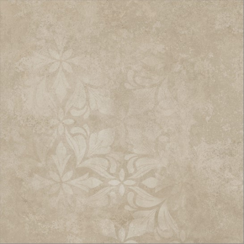 Керамический гранит KERAMA MARAZZI Хадду бежевый матовый декорированный 40,2x40,2x0,8