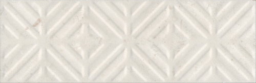 Керамическая плитка KERAMA MARAZZI Бордюр Карму бежевый светлый матовый обрезной 30x9,6x1