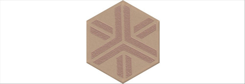 Керамический гранит KERAMA MARAZZI Декор Агуста оранжевый матовый 6x5,2x0,69