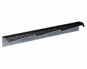 Фронтонная планка резная Gerard, правая, 1200 мм, dark silver (481)