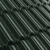 Композитная черепица Метротайл (Metrotile) серия MetroClassic, цвет темно-зеленый, 1330х410 мм