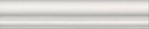Керамическая плитка KERAMA MARAZZI Бордюр Багет Тортона белый матовый 15x3x1,6