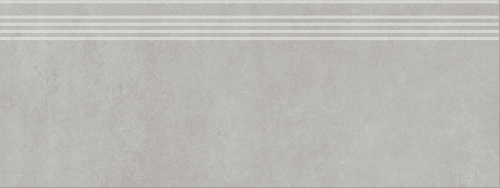 Керамический гранит KERAMA MARAZZI Ступень Про Догана серый светлый матовый обрезной 30x80x0,9