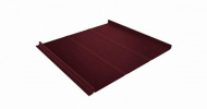 Кликфальц Line Гранд Лайн / Grand Line, Drap 0.45, цвет RAL 3005 (красное вино)