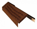 Конек Gerard треугольный, 405х165х90 мм, cedar (101)