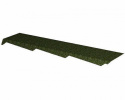 Примыкание Gerard резное, левое, 1200 мм, forest green (131)