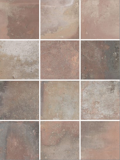 Керамический гранит KERAMA MARAZZI Спартель микс матовый 29,8х39,8x0,7 из 12 частей 9,8x9,8