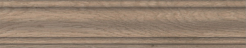 Керамический гранит KERAMA MARAZZI Плинтус Про Вуд бежевый темный  39,6x8x1,55