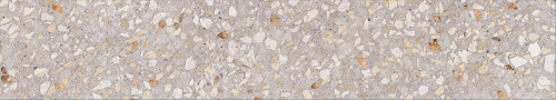 Керамический гранит KERAMA MARAZZI Подступенок Терраццо бежевый  60x10,7x0,9