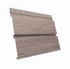 Металлический сайдинг Гранд Лайн / Grand Line профиль Квадро Брус, Print elite 0.45, цвет White Wood