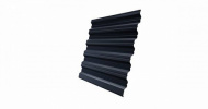 Профнастил HС35R Гранд Лайн / Grand Line 0,5 GreenCoat Pural Matt Zn 275, цвет RR 23 темно-серый (RA