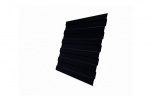 Профнастил С8A Grand Line 0.5 Velur X, RAL 9005 черный янтарь