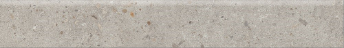 Керамический гранит KERAMA MARAZZI Плинтус Риккарди серый светлый матовый 60x9,5x0,9