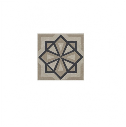 Керамический гранит KERAMA MARAZZI Декор Касабланка серый светлый матовый 9,8x9,8x0,7