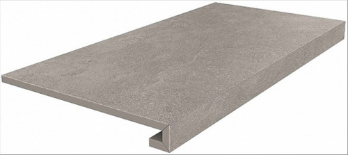 Керамический гранит KERAMA MARAZZI Ступень клееная Про Стоун серый  33x60x0,9