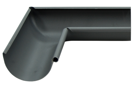 Угол желоба внутренний Grand Line 90 гр 125 мм Matte PU RAL 7024