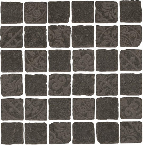 Керамический гранит KERAMA MARAZZI Декор Про Фьюче коричневый мозаичный  30x30x0,9