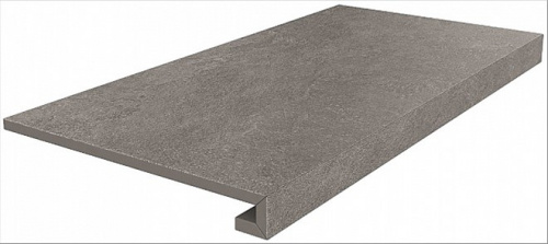 Керамический гранит KERAMA MARAZZI Ступень клееная Про Стоун серый темный  33x60x0,9