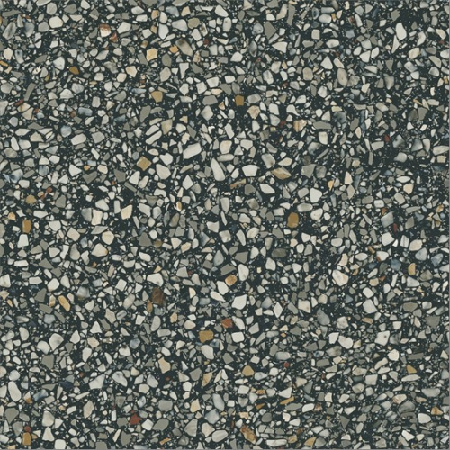Керамический гранит KERAMA MARAZZI Бричиола чёрный лаппатированный обрезной 60x60x0,9