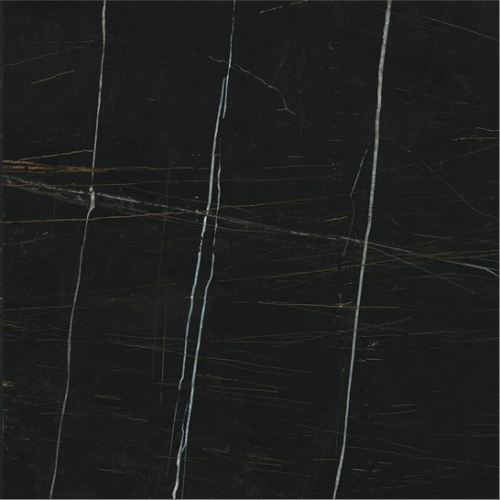 Керамический гранит KERAMA MARAZZI Греппи черный лаппатированный обрезной 60x60x0,9