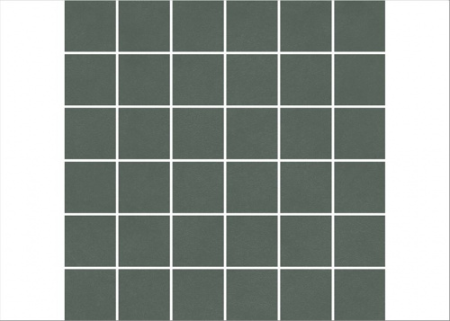 Керамический гранит KERAMA MARAZZI Декор Про Чементо мозаичный зелёный матовый 30x30x0,9