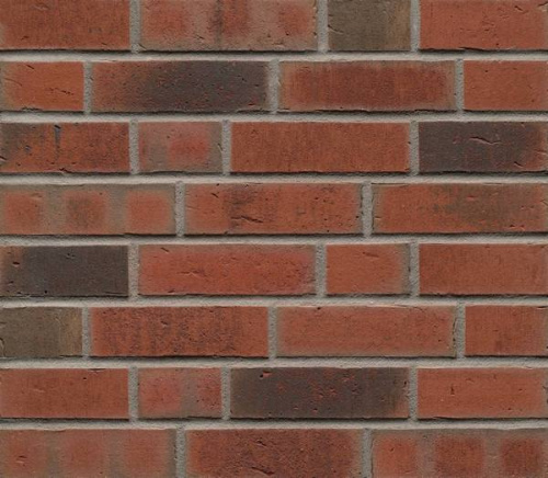Клинкерная фасадная плитка Feldhaus Klinker R752 Vascu ardor carbo NF14, 240*14*71 мм
