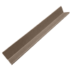 Угловой профиль Zebrano CM Decking, 2000x50x50 мм, коричневый