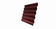 Профнастил HС35R Гранд Лайн / Grand Line 0,45 Drap Zn 140, цвет RAL 3009 (оксидно-красный)