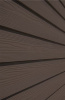 Фиброцементный сайдинг Cedral Lap Wood под дерево, 3600x190 мм, Коричневая глина (С21)