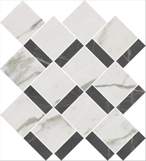 Керамический гранит KERAMA MARAZZI Декор Буонарроти мозаичный  39x35x0,9