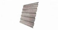 Профнастил С20R Гранд Лайн / Grand Line 0,45 Print elite Zn 140, цвет White Wood (Беленый дуб)