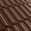 Композитная черепица Метротайл (Metrotile) серия MetroClassic, цвет бургундия, 1330х410 мм
