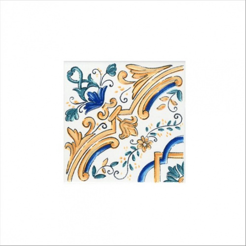 Керамическая плитка KERAMA MARAZZI Вставка Капри майолика  9,8x9,8x0,7