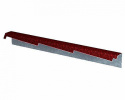 Фронтонная планка резная Gerard, левая, 1200 мм, burgundy (151)