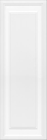 Керамическая плитка KERAMA MARAZZI Фару панель белый матовый обрезной 25x75x1,1