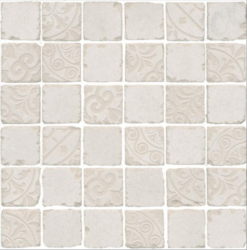 Керамический гранит KERAMA MARAZZI Декор Про Фьюче бежевый светлый мозаичный  30x30x0,9