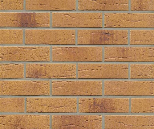 Клинкерная фасадная плитка Feldhaus Klinker R287 Amari viva rustico aubergine