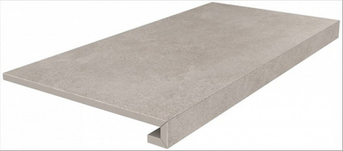 Керамический гранит KERAMA MARAZZI Ступень клееная Про Стоун серый светлый  33x60x0,9