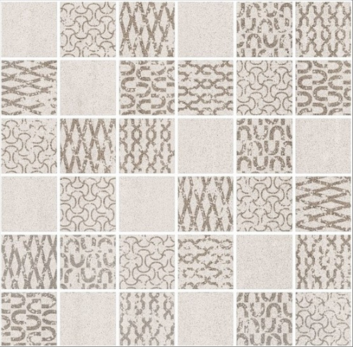 Керамический гранит KERAMA MARAZZI Декор Про Дабл бежевый светлый мозаичный  30x30x0,9