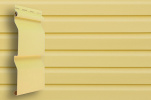 Сайдинг Grand Line Classic Standart виниловый, корабельный брус D4 GL, 3.66*0.203 м, золотой песок