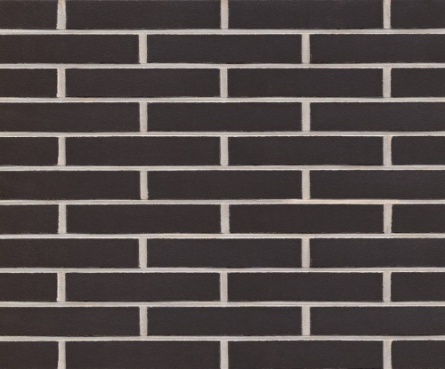 Клинкерная плитка Feldhaus Klinker ригель формата anthracit liso R700LDF