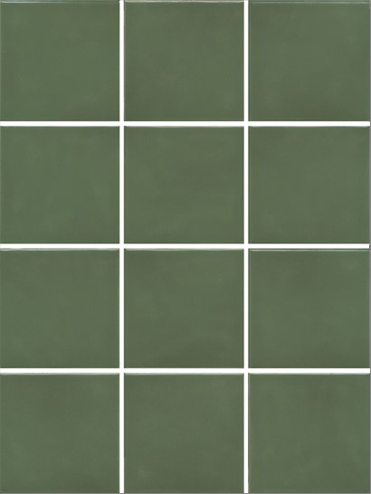 Керамический гранит KERAMA MARAZZI Бахия зелёный глянцевый 29,8х39,8x0,7 из 12 частей 9,8x9,8